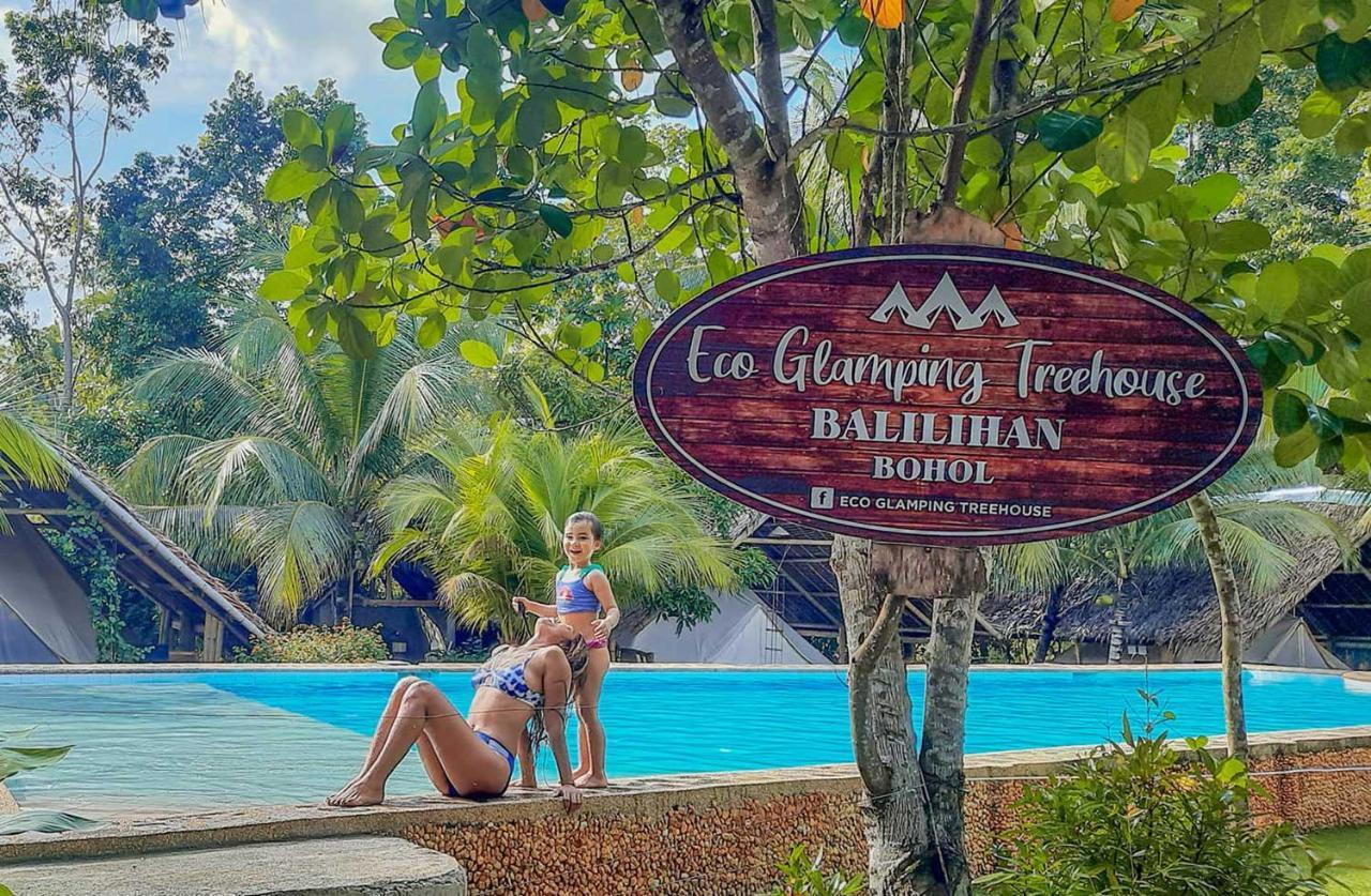 Eco Glamping Treehouses Closest Resort To All Tourist Attractions Balilihan エクステリア 写真